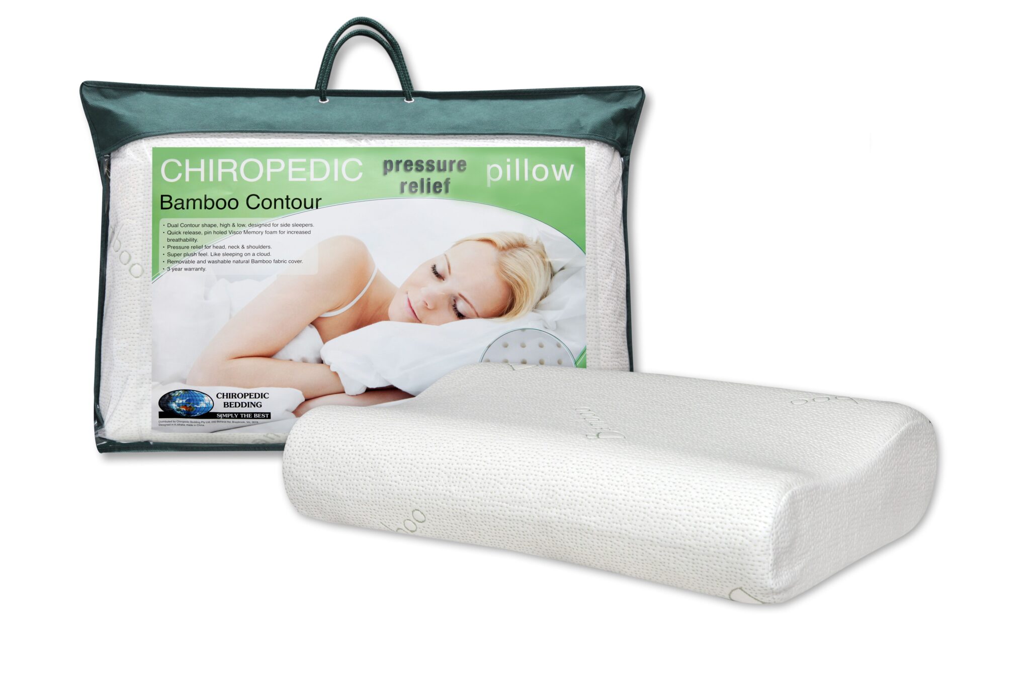 Bamboo Contour Pillow Australian Bedding Company