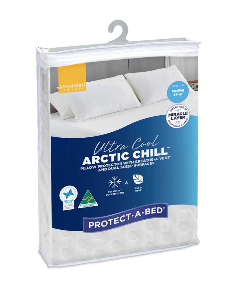 Arctic Chill Waterproof Pillow Protector Australian Bedding Company